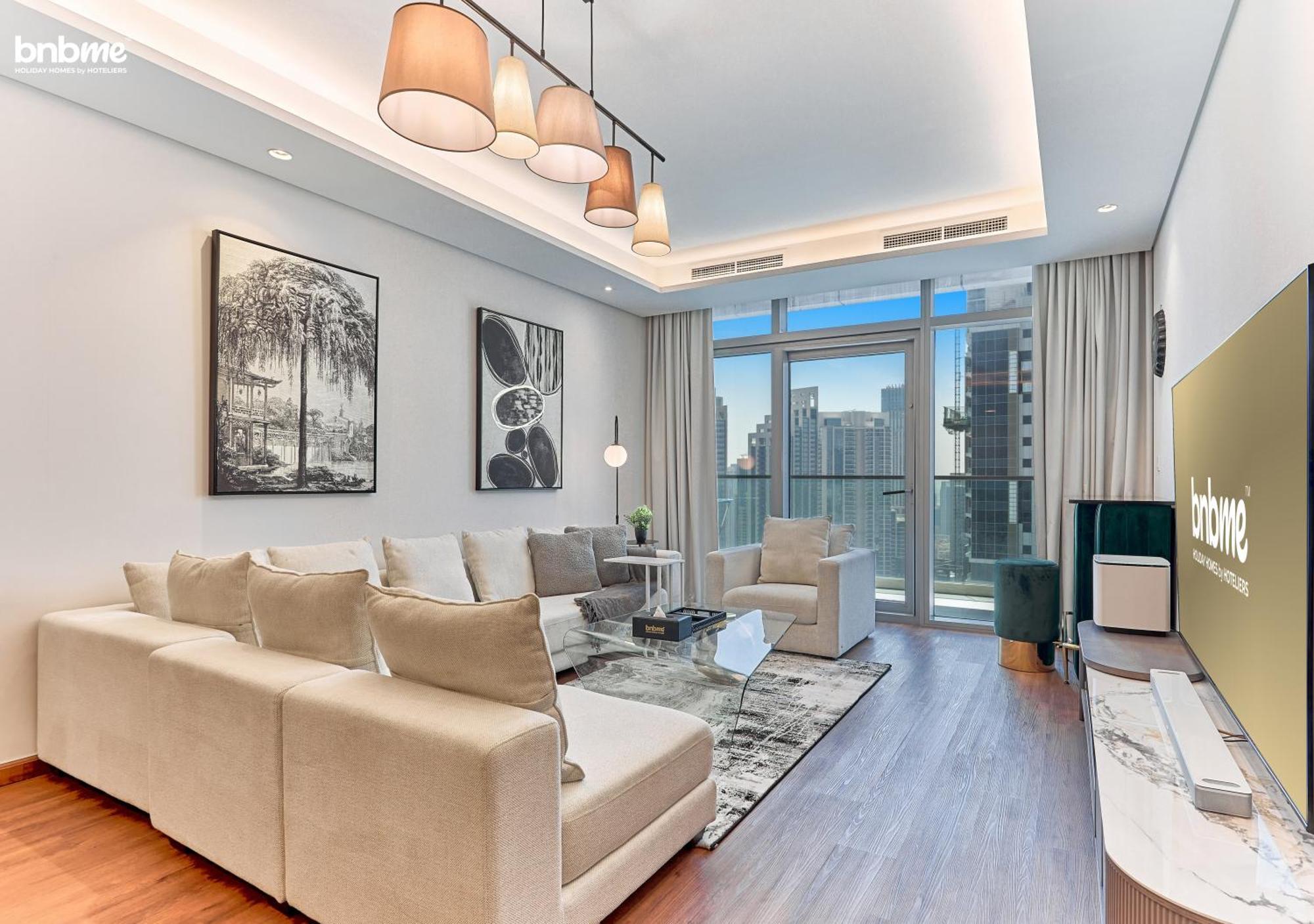 Bnbmehomes - Paramount Midtown Апартаменти Дубай